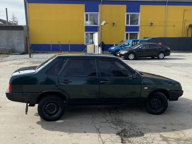 Зеленый ВАЗ 21099, объемом двигателя 1.5 л и пробегом 3 тыс. км за 2000 $, фото 4 на Automoto.ua