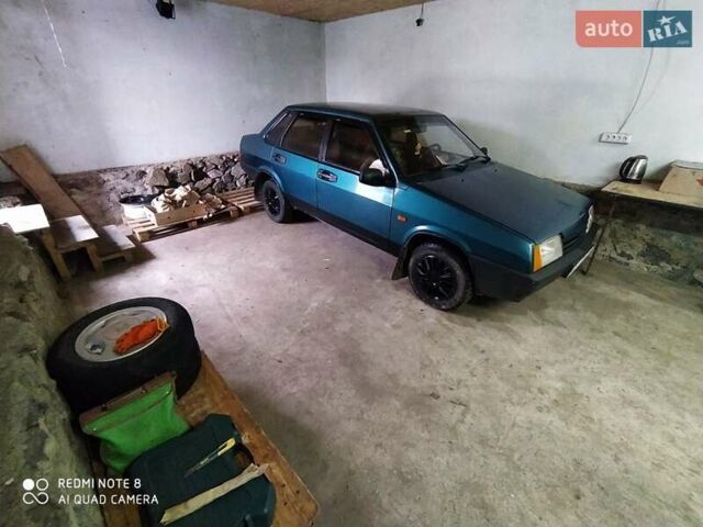 Зеленый ВАЗ 21099, объемом двигателя 1.6 л и пробегом 500 тыс. км за 1100 $, фото 7 на Automoto.ua