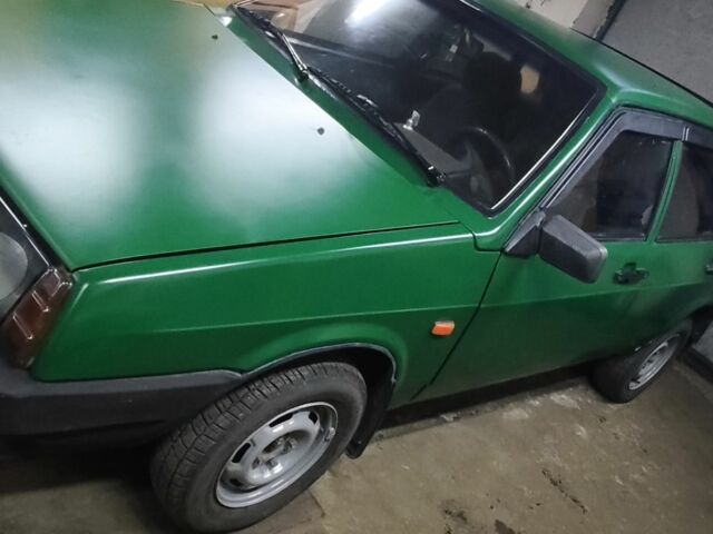 Зелений ВАЗ 21099, об'ємом двигуна 1.5 л та пробігом 1 тис. км за 1200 $, фото 1 на Automoto.ua