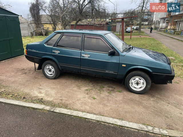 Зелений ВАЗ 21099, об'ємом двигуна 1.5 л та пробігом 213 тис. км за 1300 $, фото 4 на Automoto.ua