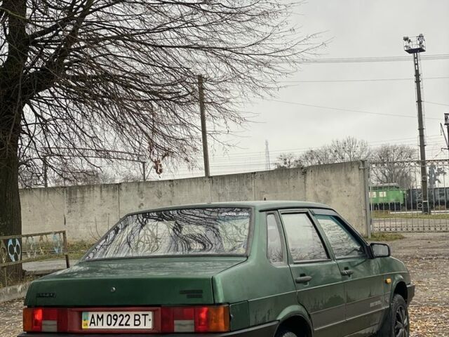 Зеленый ВАЗ 21099, объемом двигателя 1.5 л и пробегом 300 тыс. км за 700 $, фото 7 на Automoto.ua