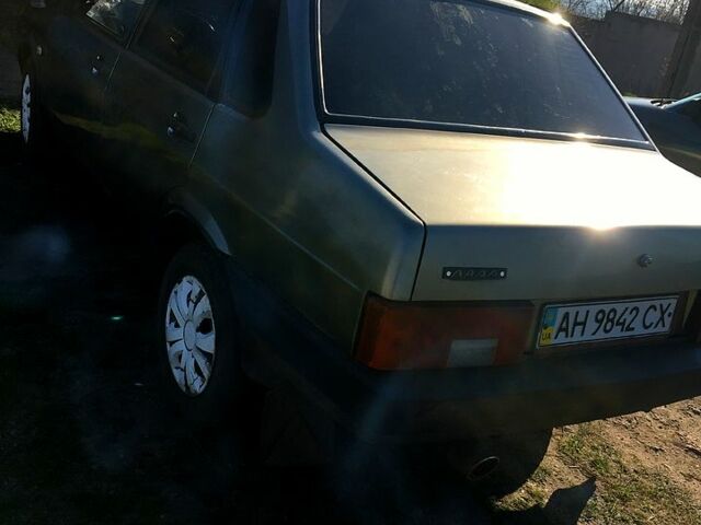 Зеленый ВАЗ 21099, объемом двигателя 1.5 л и пробегом 200 тыс. км за 1880 $, фото 4 на Automoto.ua