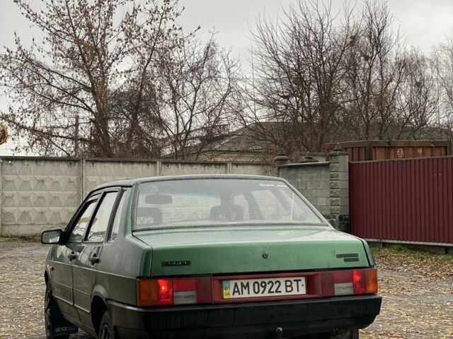 Зеленый ВАЗ 21099, объемом двигателя 1.5 л и пробегом 300 тыс. км за 700 $, фото 6 на Automoto.ua