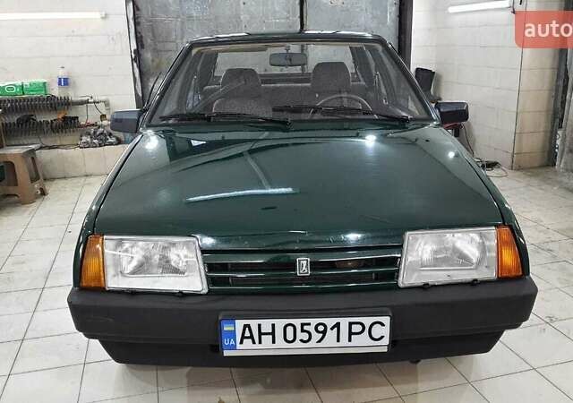 Зеленый ВАЗ 21099, объемом двигателя 1.5 л и пробегом 20 тыс. км за 2700 $, фото 3 на Automoto.ua