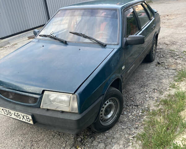 Зеленый ВАЗ 21099, объемом двигателя 1.5 л и пробегом 105 тыс. км за 1000 $, фото 4 на Automoto.ua