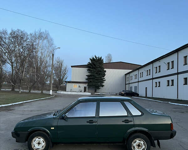 Зеленый ВАЗ 21099, объемом двигателя 1.5 л и пробегом 200 тыс. км за 1249 $, фото 7 на Automoto.ua
