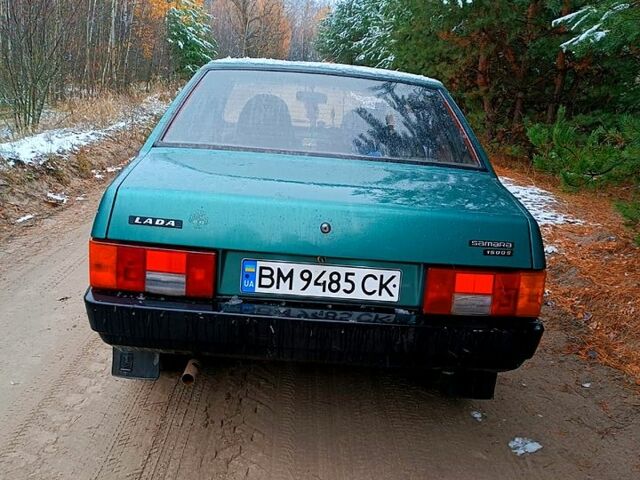 Зеленый ВАЗ 21099, объемом двигателя 1.5 л и пробегом 0 тыс. км за 1500 $, фото 1 на Automoto.ua