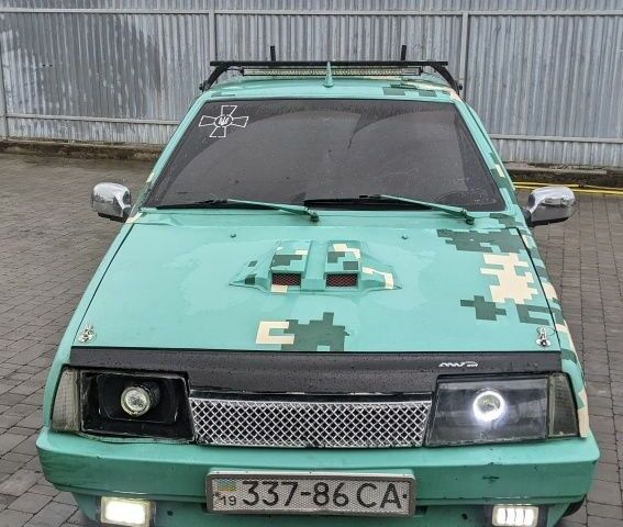 Зеленый ВАЗ 21099, объемом двигателя 1.5 л и пробегом 300 тыс. км за 850 $, фото 3 на Automoto.ua