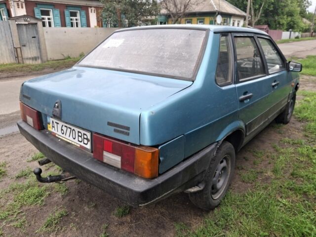 Зелений ВАЗ 21099, об'ємом двигуна 1.5 л та пробігом 300 тис. км за 950 $, фото 5 на Automoto.ua