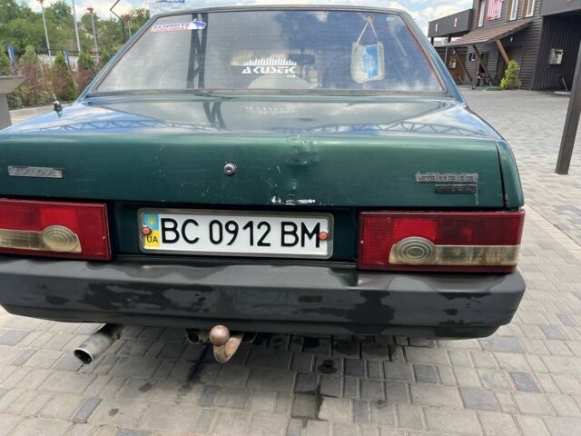 Зеленый ВАЗ 21099, объемом двигателя 1.5 л и пробегом 400 тыс. км за 1300 $, фото 4 на Automoto.ua