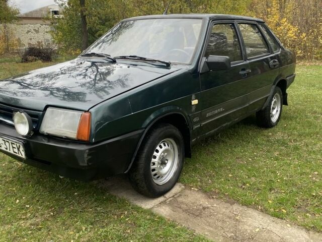 Зелений ВАЗ 21099, об'ємом двигуна 1.5 л та пробігом 80 тис. км за 700 $, фото 1 на Automoto.ua