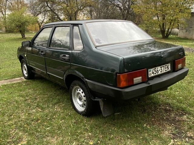 Зелений ВАЗ 21099, об'ємом двигуна 1.5 л та пробігом 80 тис. км за 700 $, фото 2 на Automoto.ua