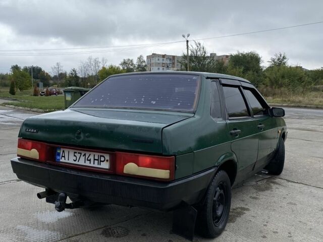 Зеленый ВАЗ 21099, объемом двигателя 1.5 л и пробегом 150 тыс. км за 882 $, фото 3 на Automoto.ua