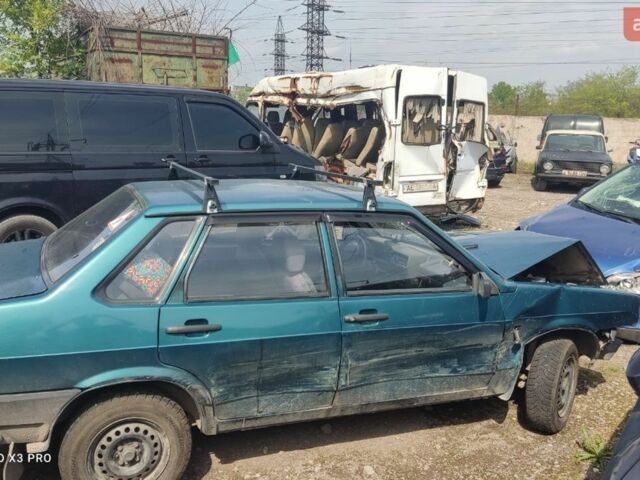 Зеленый ВАЗ 21099, объемом двигателя 1.5 л и пробегом 200 тыс. км за 500 $, фото 27 на Automoto.ua