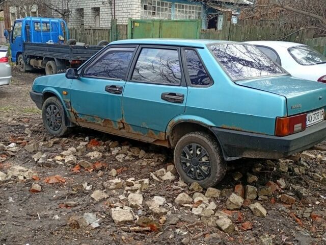 Зеленый ВАЗ 21099, объемом двигателя 0 л и пробегом 1000 тыс. км за 650 $, фото 4 на Automoto.ua