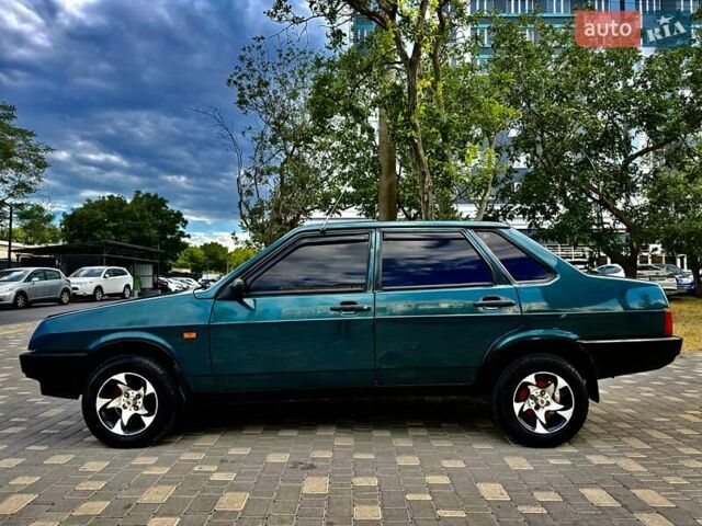 Зеленый ВАЗ 21099, объемом двигателя 1.6 л и пробегом 155 тыс. км за 2300 $, фото 3 на Automoto.ua