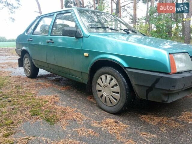 Зелений ВАЗ 21099, об'ємом двигуна 1.5 л та пробігом 200 тис. км за 1350 $, фото 7 на Automoto.ua