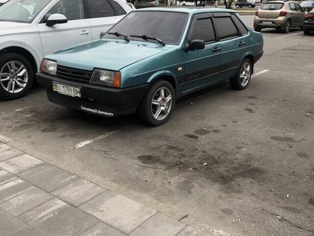 Зеленый ВАЗ 21099, объемом двигателя 1.5 л и пробегом 1000 тыс. км за 1450 $, фото 5 на Automoto.ua