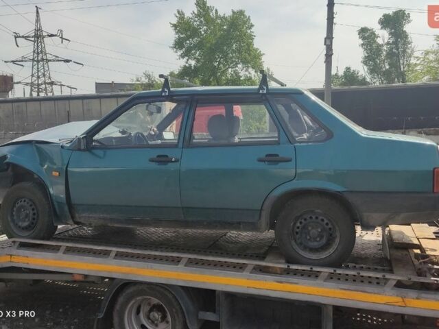 Зеленый ВАЗ 21099, объемом двигателя 1.5 л и пробегом 200 тыс. км за 500 $, фото 35 на Automoto.ua