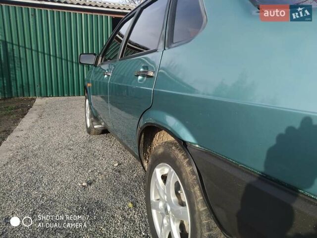 Зеленый ВАЗ 21099, объемом двигателя 1.5 л и пробегом 99 тыс. км за 2650 $, фото 6 на Automoto.ua
