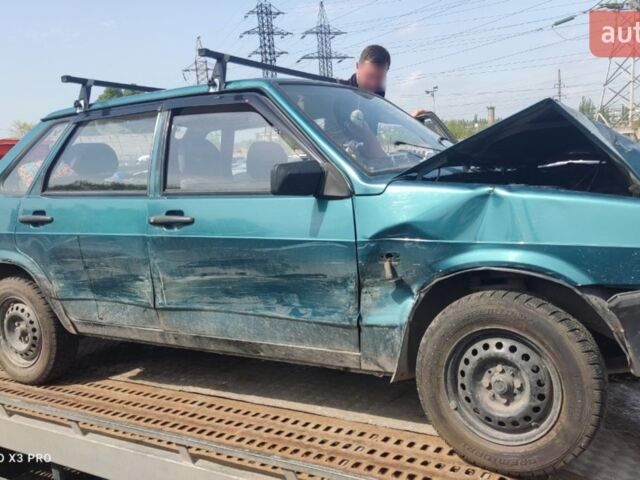 Зеленый ВАЗ 21099, объемом двигателя 1.5 л и пробегом 200 тыс. км за 500 $, фото 29 на Automoto.ua