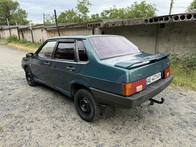 Зелений ВАЗ 21099, об'ємом двигуна 1.5 л та пробігом 225 тис. км за 1450 $, фото 1 на Automoto.ua