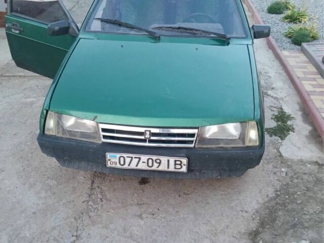 Зелений ВАЗ 21099, об'ємом двигуна 1.5 л та пробігом 1 тис. км за 550 $, фото 1 на Automoto.ua