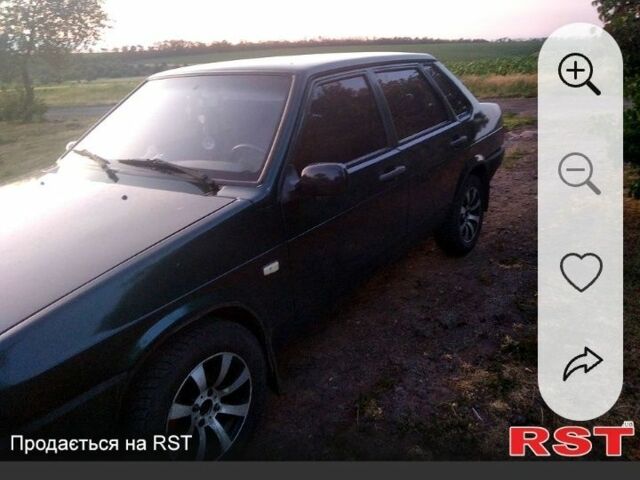 Зелений ВАЗ 21099, об'ємом двигуна 1.5 л та пробігом 210 тис. км за 1950 $, фото 2 на Automoto.ua