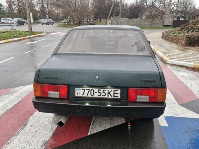 Зеленый ВАЗ 21099, объемом двигателя 2 л и пробегом 234 тыс. км за 1850 $, фото 3 на Automoto.ua