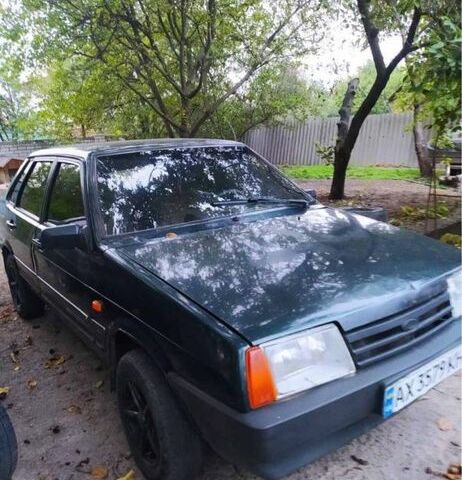 Зелений ВАЗ 21099, об'ємом двигуна 1.5 л та пробігом 199 тис. км за 966 $, фото 1 на Automoto.ua