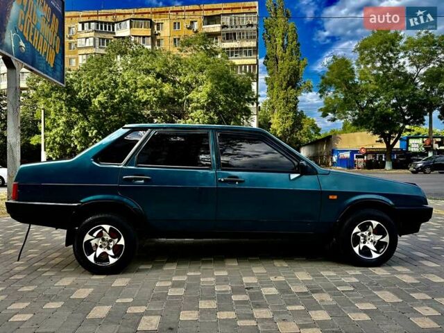 Зеленый ВАЗ 21099, объемом двигателя 1.6 л и пробегом 155 тыс. км за 2300 $, фото 8 на Automoto.ua