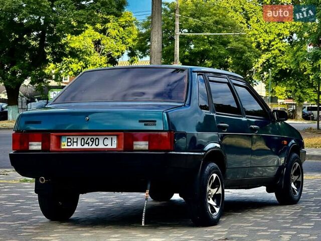 Зеленый ВАЗ 21099, объемом двигателя 1.6 л и пробегом 155 тыс. км за 2300 $, фото 10 на Automoto.ua