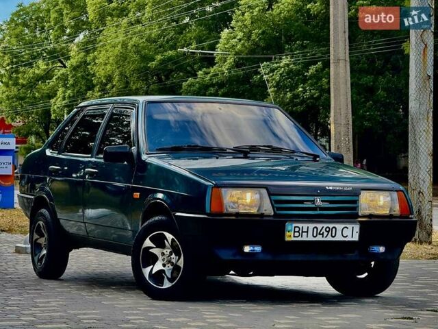 Зеленый ВАЗ 21099, объемом двигателя 1.6 л и пробегом 155 тыс. км за 2300 $, фото 9 на Automoto.ua