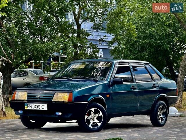 Зеленый ВАЗ 21099, объемом двигателя 1.6 л и пробегом 155 тыс. км за 2300 $, фото 27 на Automoto.ua