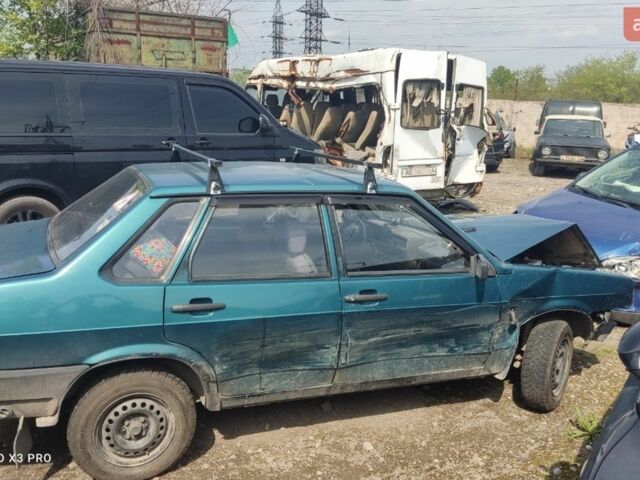 Зеленый ВАЗ 21099, объемом двигателя 1.5 л и пробегом 200 тыс. км за 500 $, фото 28 на Automoto.ua