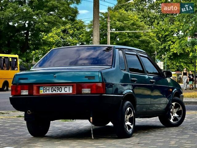 Зеленый ВАЗ 21099, объемом двигателя 1.6 л и пробегом 155 тыс. км за 2300 $, фото 29 на Automoto.ua