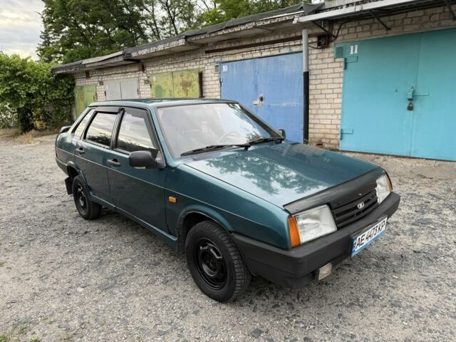 Зелений ВАЗ 21099, об'ємом двигуна 1.5 л та пробігом 225 тис. км за 1450 $, фото 3 на Automoto.ua