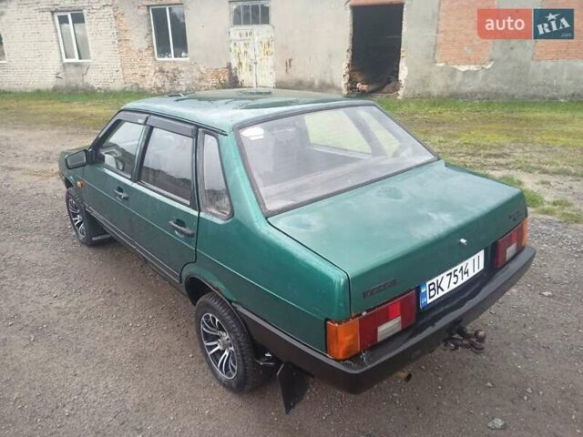Зелений ВАЗ 21099, об'ємом двигуна 1.5 л та пробігом 343 тис. км за 750 $, фото 3 на Automoto.ua