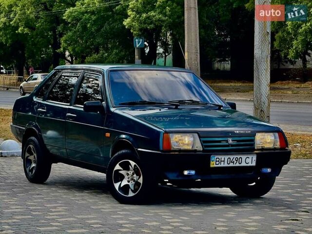 Зеленый ВАЗ 21099, объемом двигателя 1.6 л и пробегом 155 тыс. км за 2300 $, фото 12 на Automoto.ua