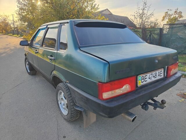 Зелений ВАЗ 21099, об'ємом двигуна 1.5 л та пробігом 200 тис. км за 999 $, фото 2 на Automoto.ua