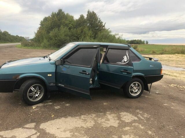 Зелений ВАЗ 21099, об'ємом двигуна 1.5 л та пробігом 280 тис. км за 1400 $, фото 2 на Automoto.ua