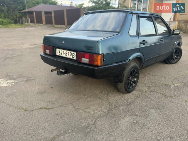 Зеленый ВАЗ 21099, объемом двигателя 1.5 л и пробегом 290 тыс. км за 1000 $, фото 5 на Automoto.ua