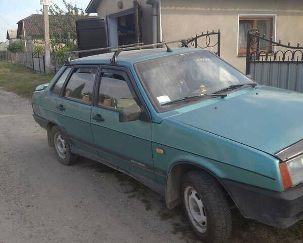 Зеленый ВАЗ 21099, объемом двигателя 1.5 л и пробегом 311 тыс. км за 1450 $, фото 6 на Automoto.ua