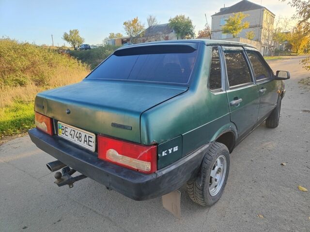 Зелений ВАЗ 21099, об'ємом двигуна 1.5 л та пробігом 200 тис. км за 999 $, фото 5 на Automoto.ua