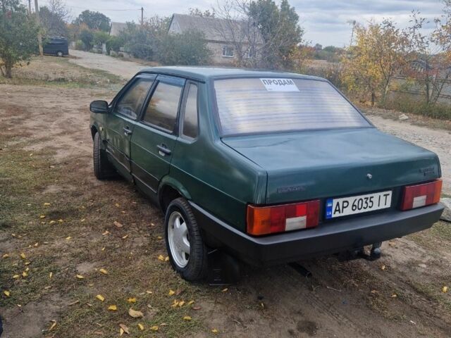 Зелений ВАЗ 21099, об'ємом двигуна 1.5 л та пробігом 250 тис. км за 677 $, фото 7 на Automoto.ua