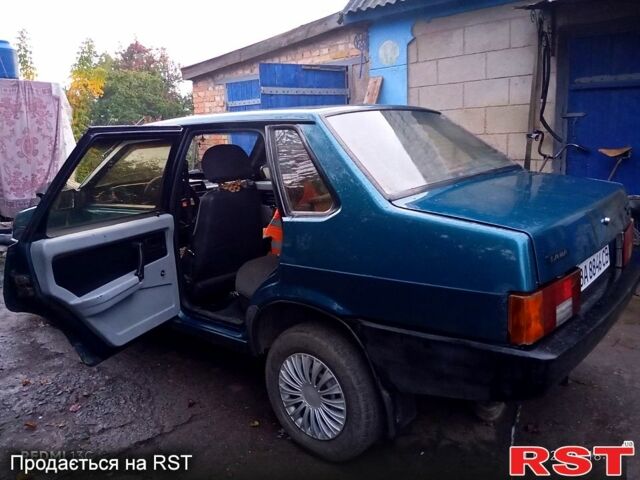 Зеленый ВАЗ 21099, объемом двигателя 1.5 л и пробегом 0 тыс. км за 1300 $, фото 9 на Automoto.ua