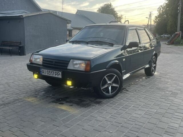 Зеленый ВАЗ 21099, объемом двигателя 1.5 л и пробегом 250 тыс. км за 1500 $, фото 7 на Automoto.ua