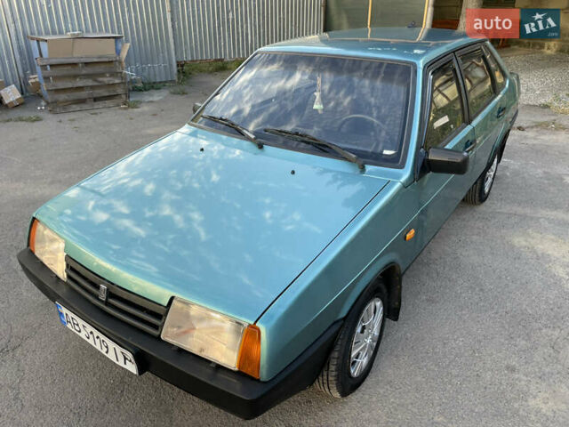 Зелений ВАЗ 21099, об'ємом двигуна 1.6 л та пробігом 45 тис. км за 1750 $, фото 11 на Automoto.ua