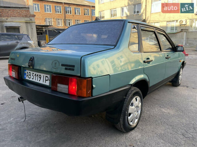 Зелений ВАЗ 21099, об'ємом двигуна 1.6 л та пробігом 45 тис. км за 1750 $, фото 7 на Automoto.ua