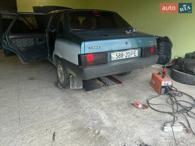 Зеленый ВАЗ 21099, объемом двигателя 1.5 л и пробегом 159 тыс. км за 1150 $, фото 8 на Automoto.ua
